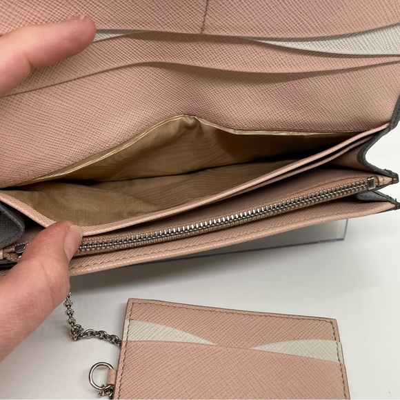 Limited Edition PRADA Tri-color Long Wallet - Picture 14 of 16